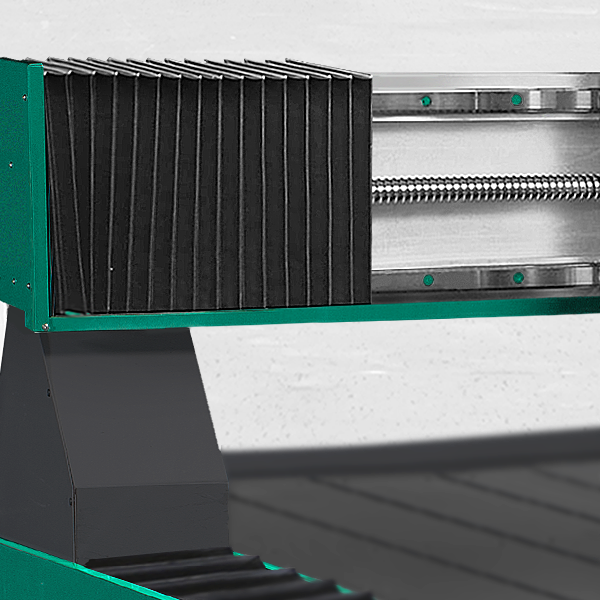 Высота оси Z - 600 мм